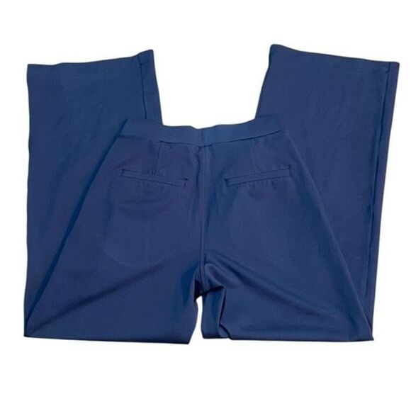 Pull on Elastic Waist Pleated Black Wide Leg Palazzo Pants Size XS - Picture 3 of 4